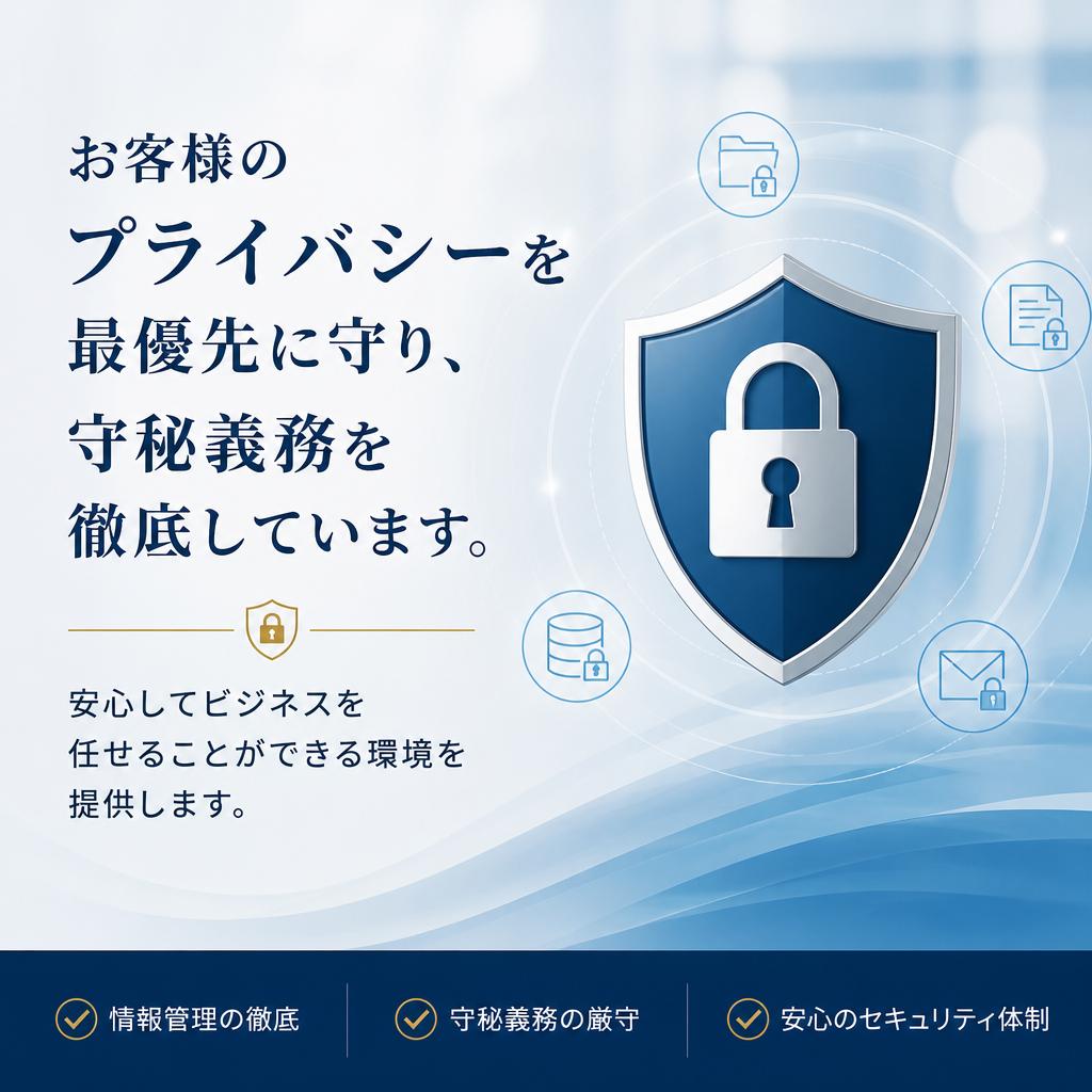 守秘義務の徹底