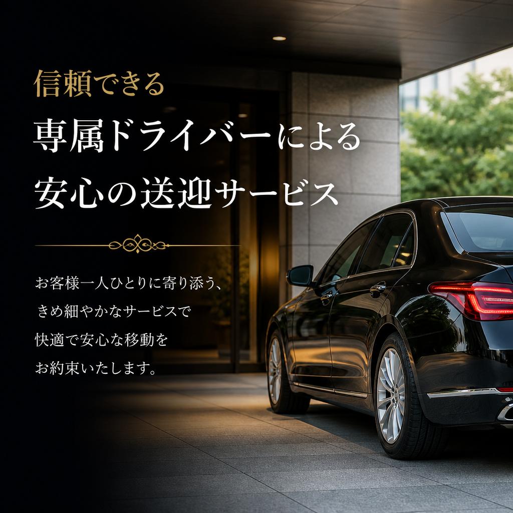 信頼できる専属ドライバーによる安心の送迎サービスのプレシャスドライバーサービス