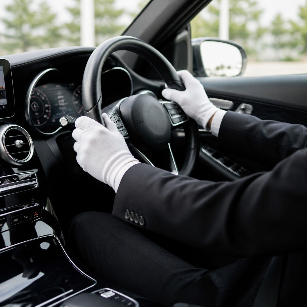 役員専属の、安全で快適な役員運転手サービスのプレシャスドライバーサービス