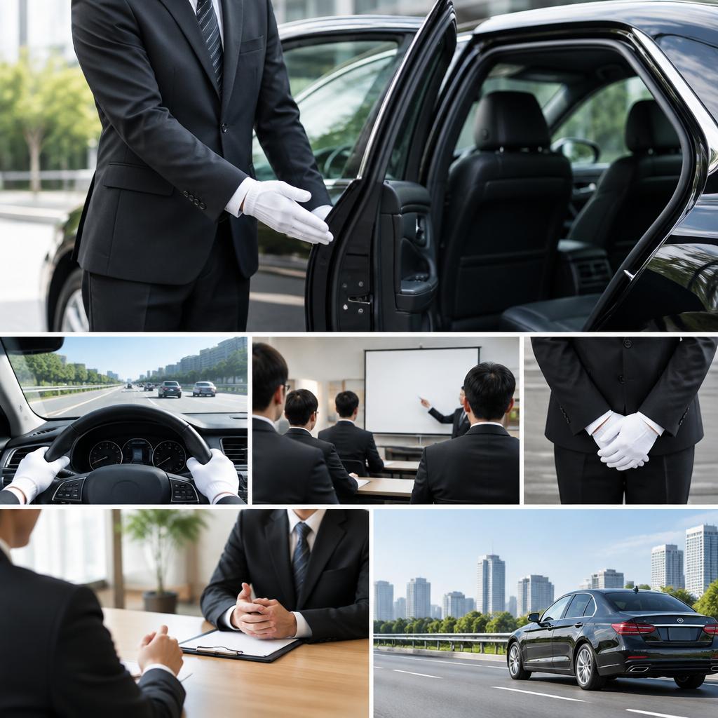 安心の運転技術と、役員にふさわしい品格